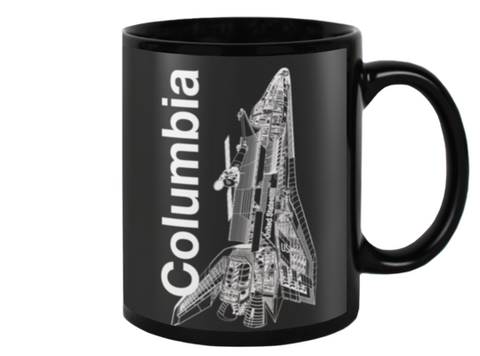 Columbia Space Shuttle Coffee Mug - Shuttlewear