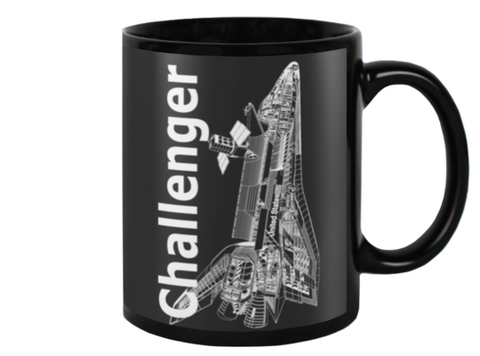 Challenger Space Shuttle Coffee Mug - Shuttlewear